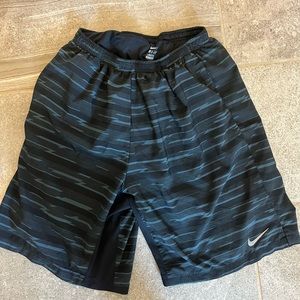 Nike running shorts.